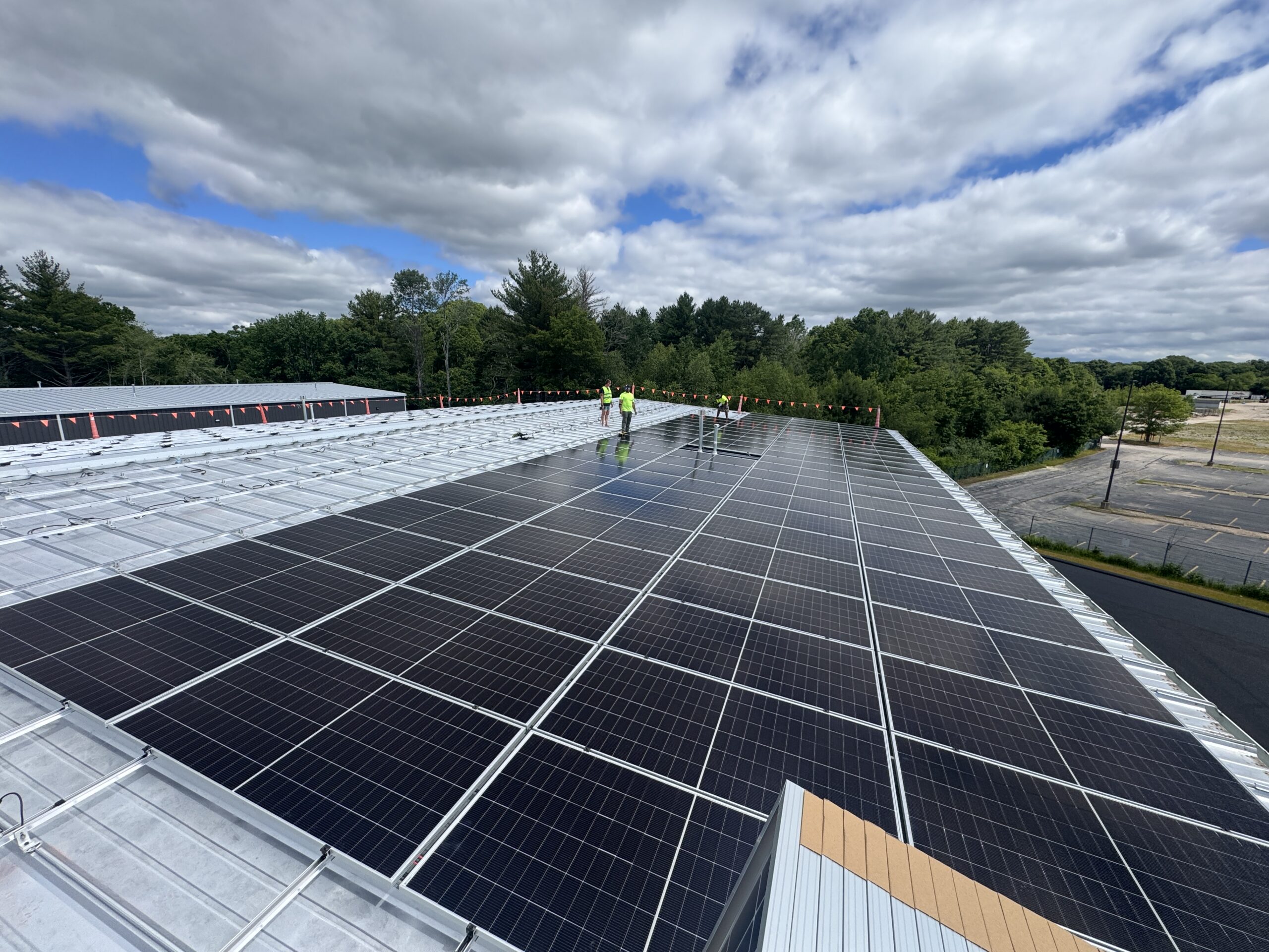 South County Post & Beam solar installation by Beacon Solar